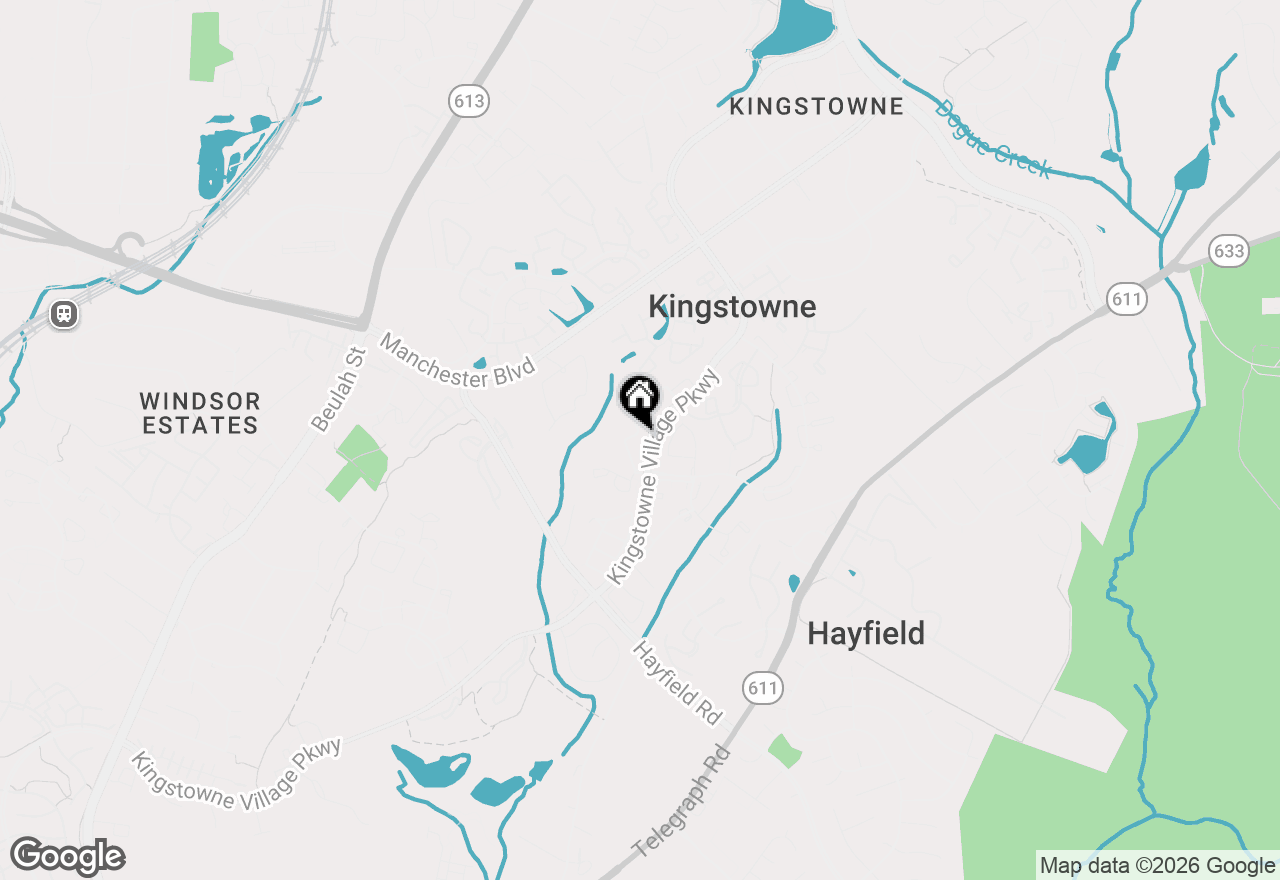 Map of 6123 Joust Lane, Alexandria, VA 22315