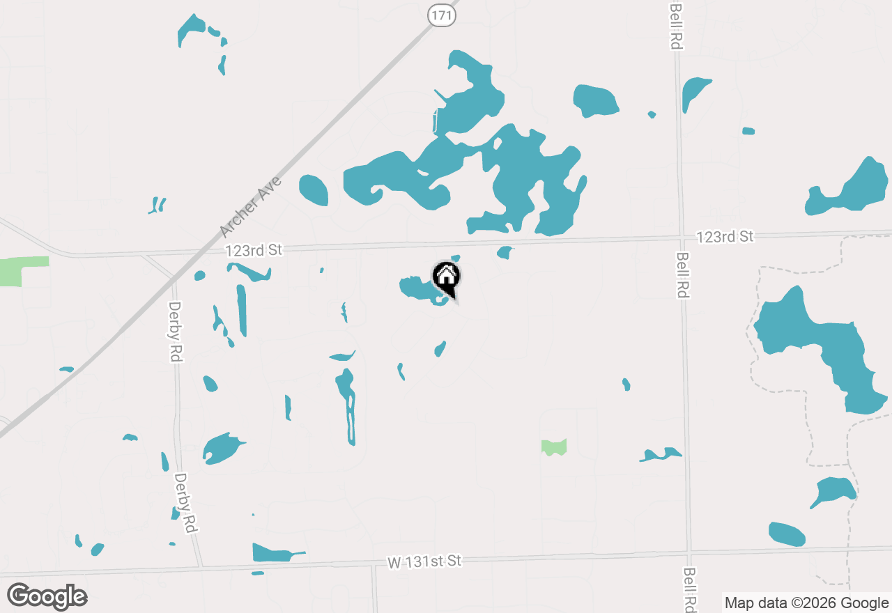 Map of 12440 Portrush Lane, Lemont, IL 60439