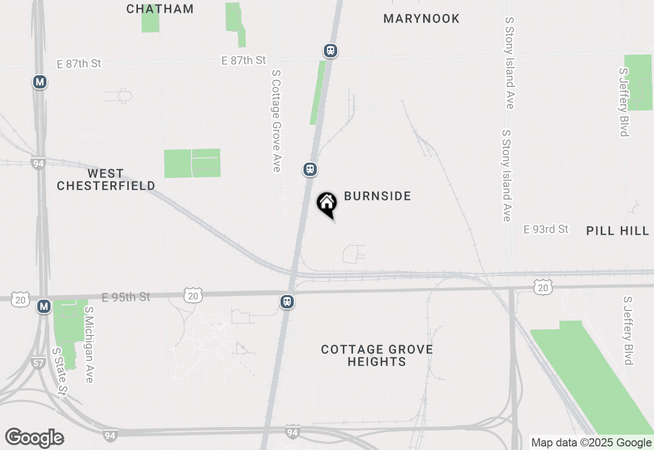 Map of 9245 S Drexel Avenue, Chicago, IL 60619