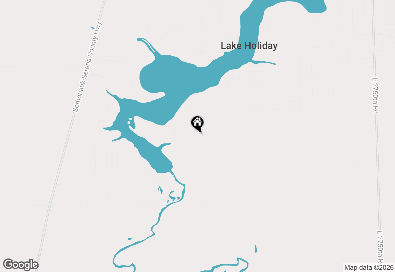 Map of 742 Cynthia Drive, Lake Holiday, IL 60548