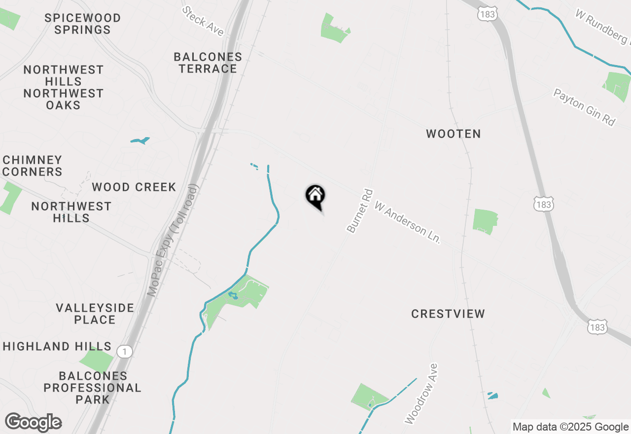 Map of 7685 Northcross Dr #423, Austin, TX 78757