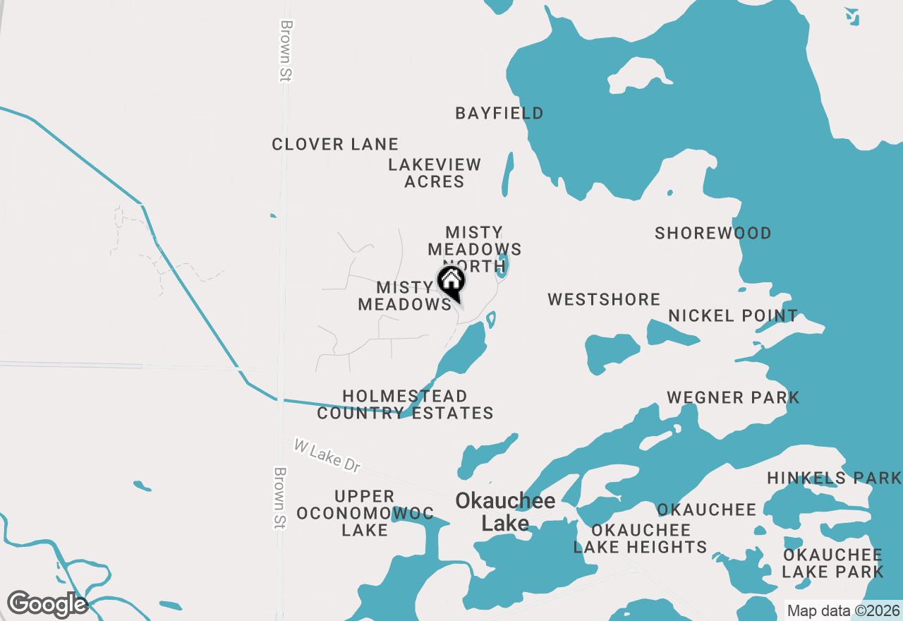 Map of W354N5766 Lisbon Rd, Oconomowoc, WI 53066
