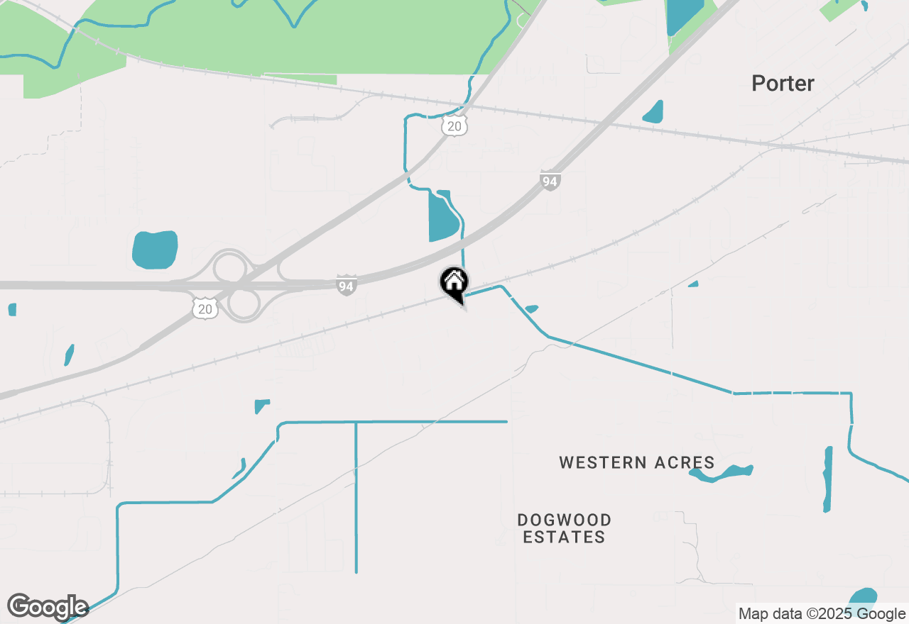 Map of 1403 Port Cove Drive, Porter, IN 46304