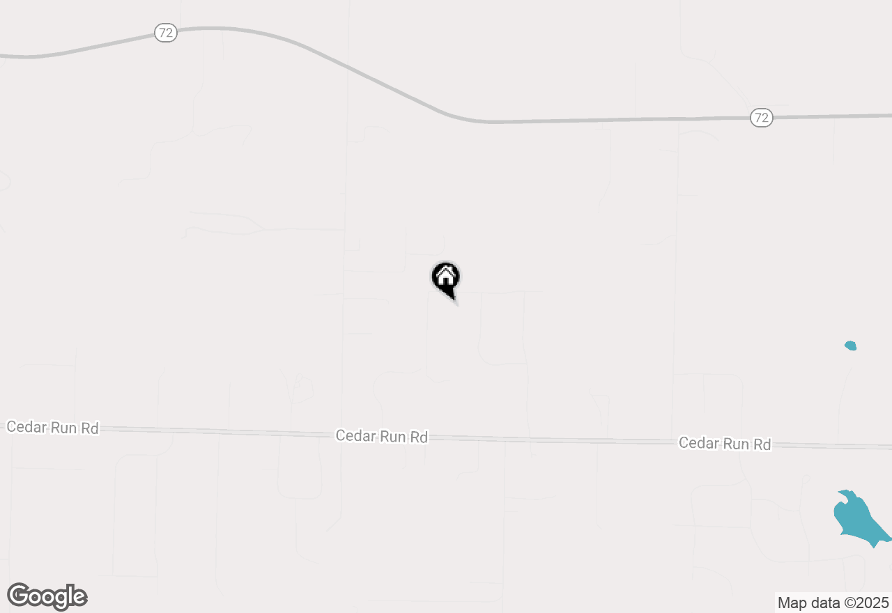 Map of 9685 Woodys Run, Traverse City, MI 49684