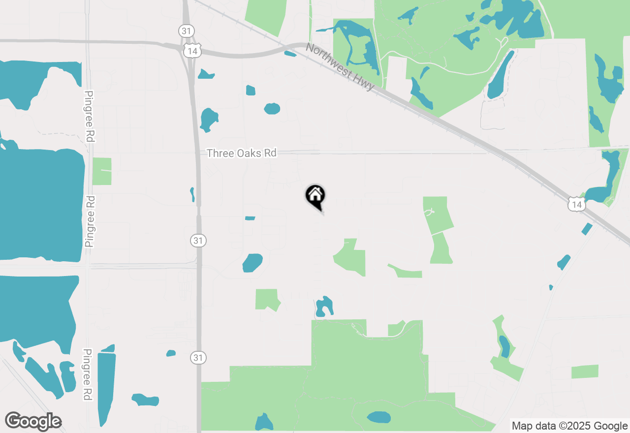 Map of 442 New Haven Drive #442, Cary, IL 60013