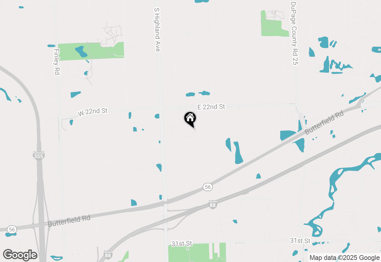 Map of 373 Summit Circle, Lombard, IL 60148