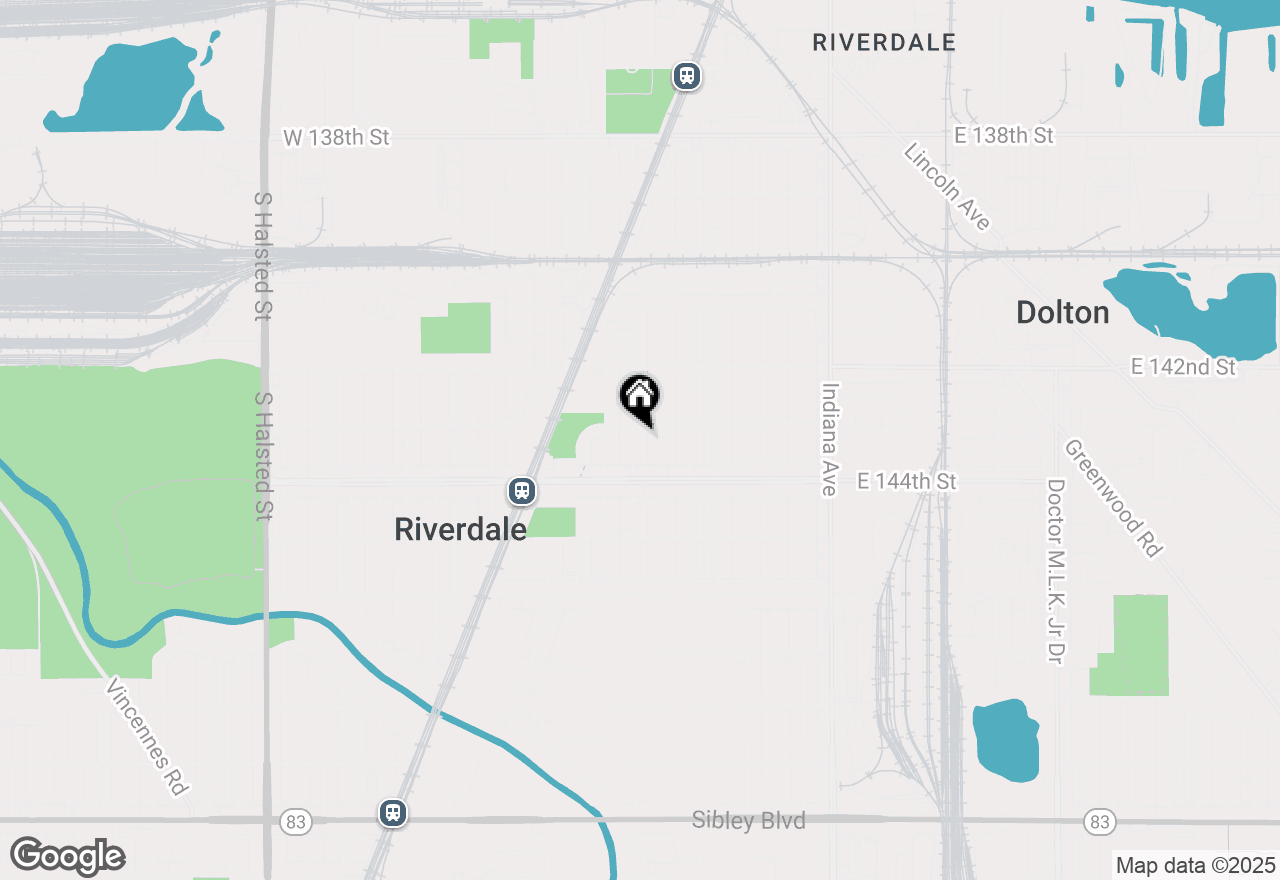 Map of 14309 S La Salle Street, Riverdale, IL 60827