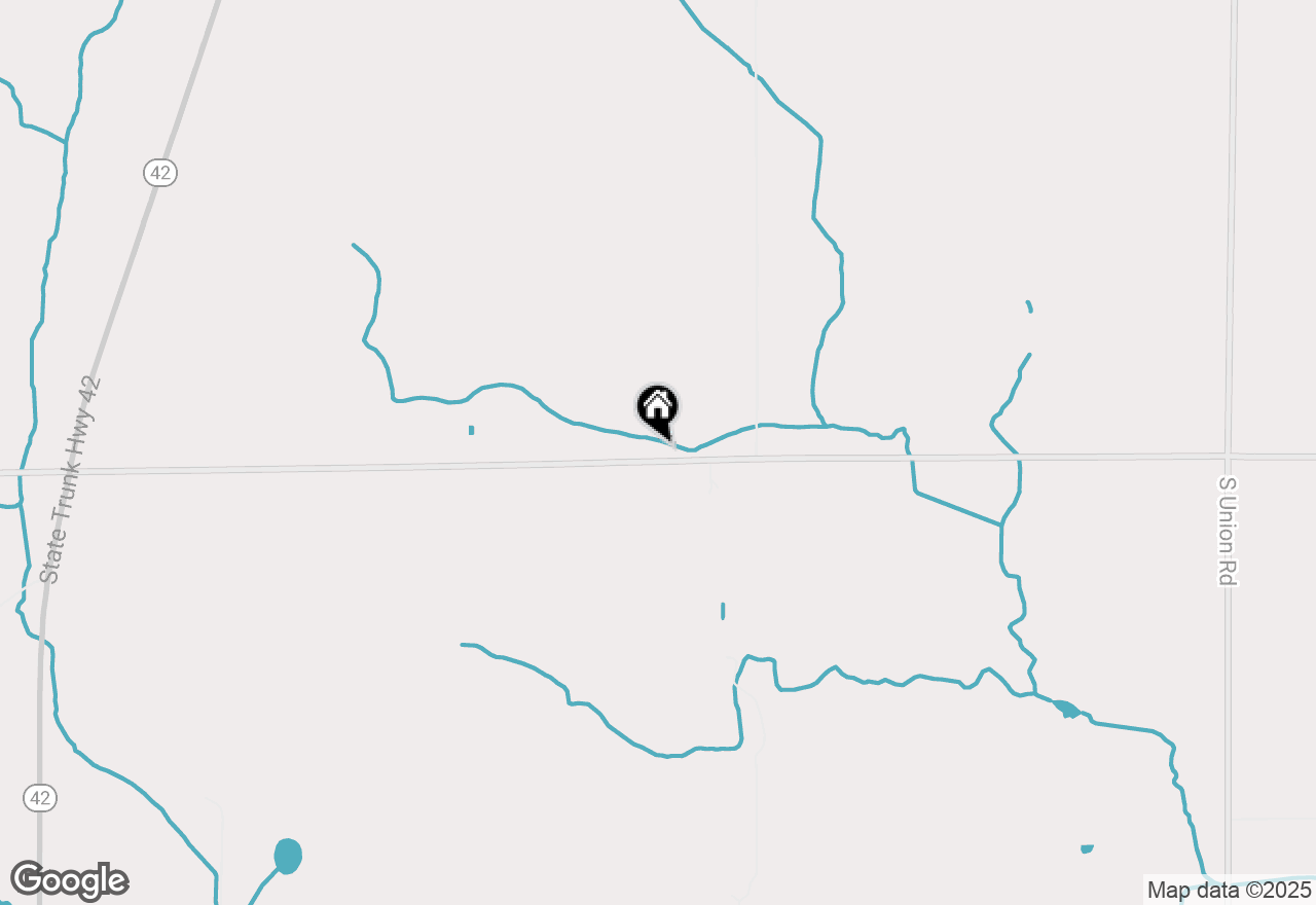 Map of 10416 County Highway X, Newton, WI 53063
