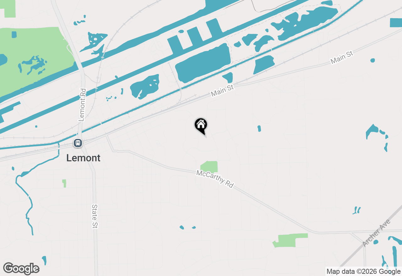 Map of 441 Wheeler Drive, Lemont, IL 60439
