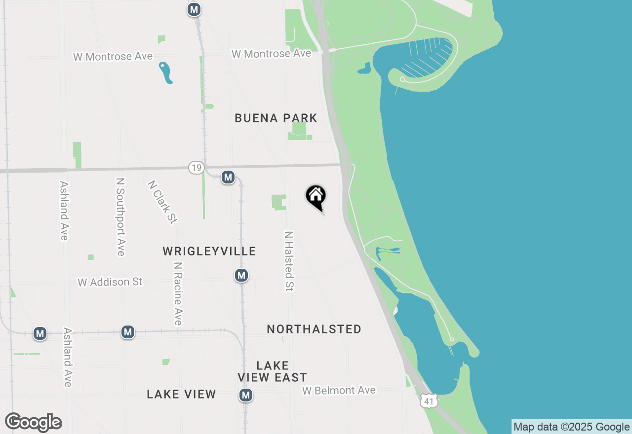 Map of 3753 N Pine Grove Avenue #3, Chicago, IL 60613