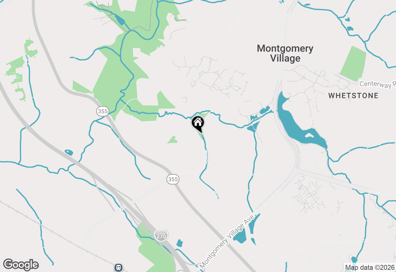 Map of 1211 Knoll Mist Lane, Gaithersburg, MD 20879