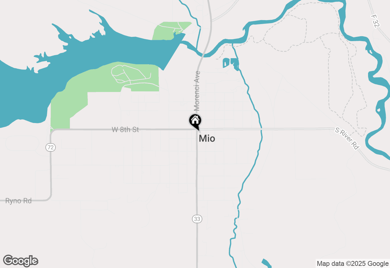 Map of 108 S Morenci Avenue, Mio, MI 48647