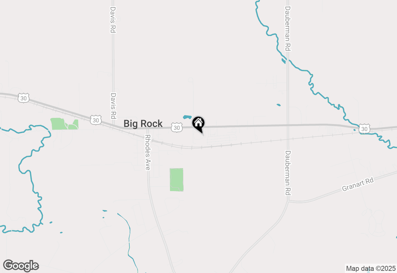 Map of 47W366 Us Highway 30 Highway, Big Rock, IL 60511