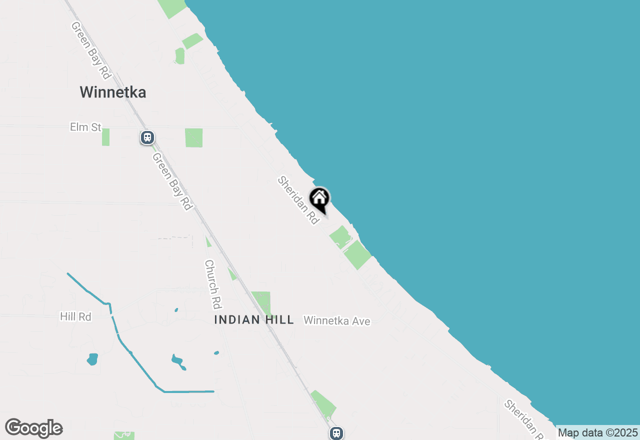 Map of 331 Sheridan Road, Winnetka, IL 60093