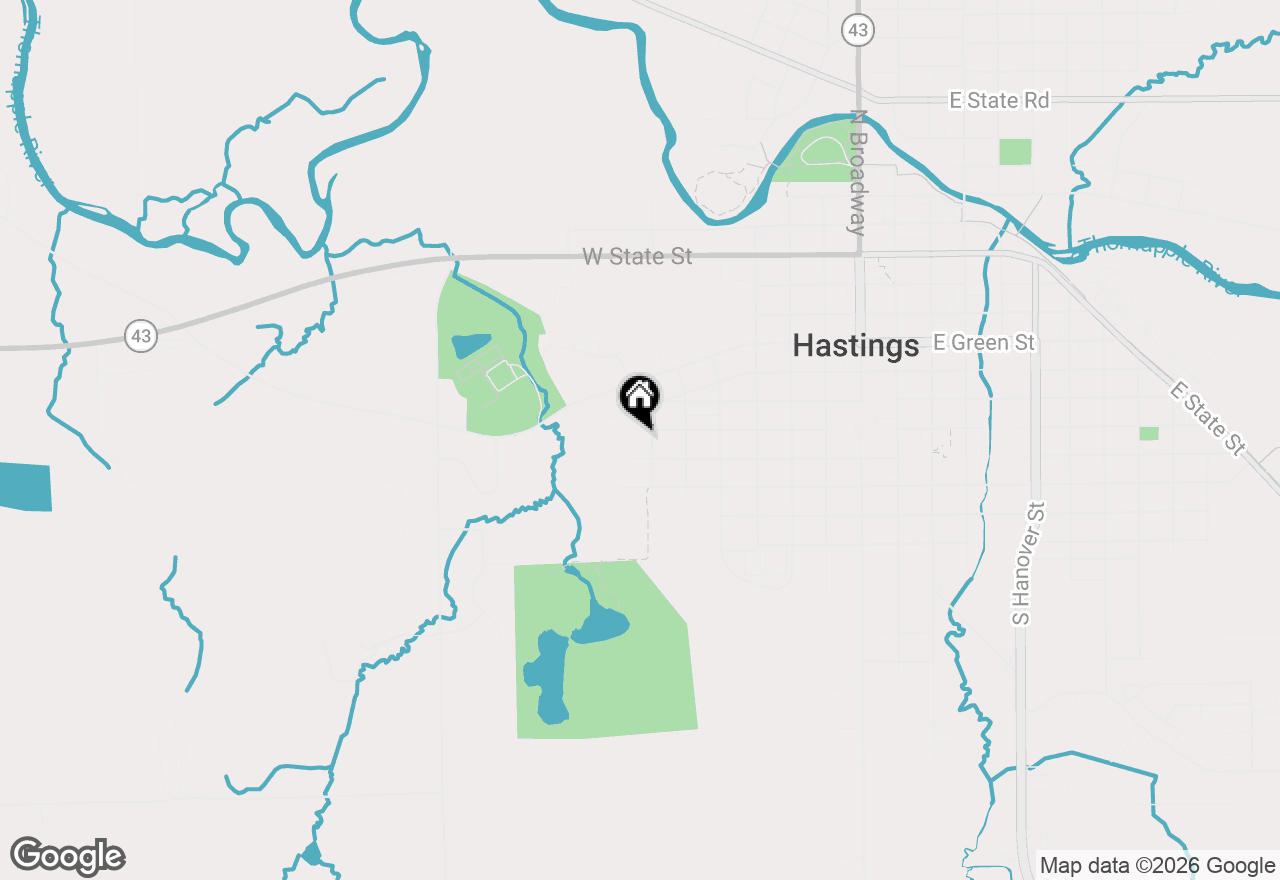 Map of 720 S Cass Street, Hastings, MI 49058