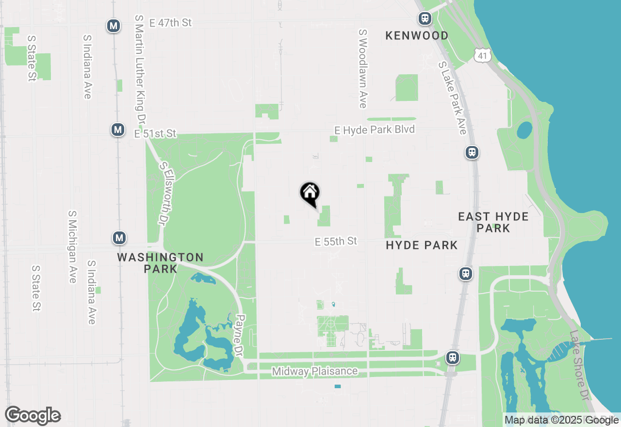 Map of 5436 S Ellis Avenue, Chicago, IL 60615