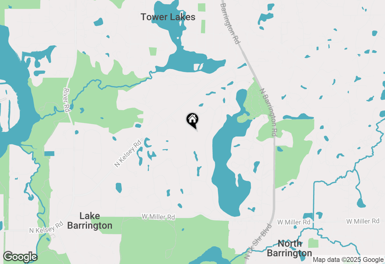 Map of 698 N Golf Lane #698, Lake Barrington, IL 60010