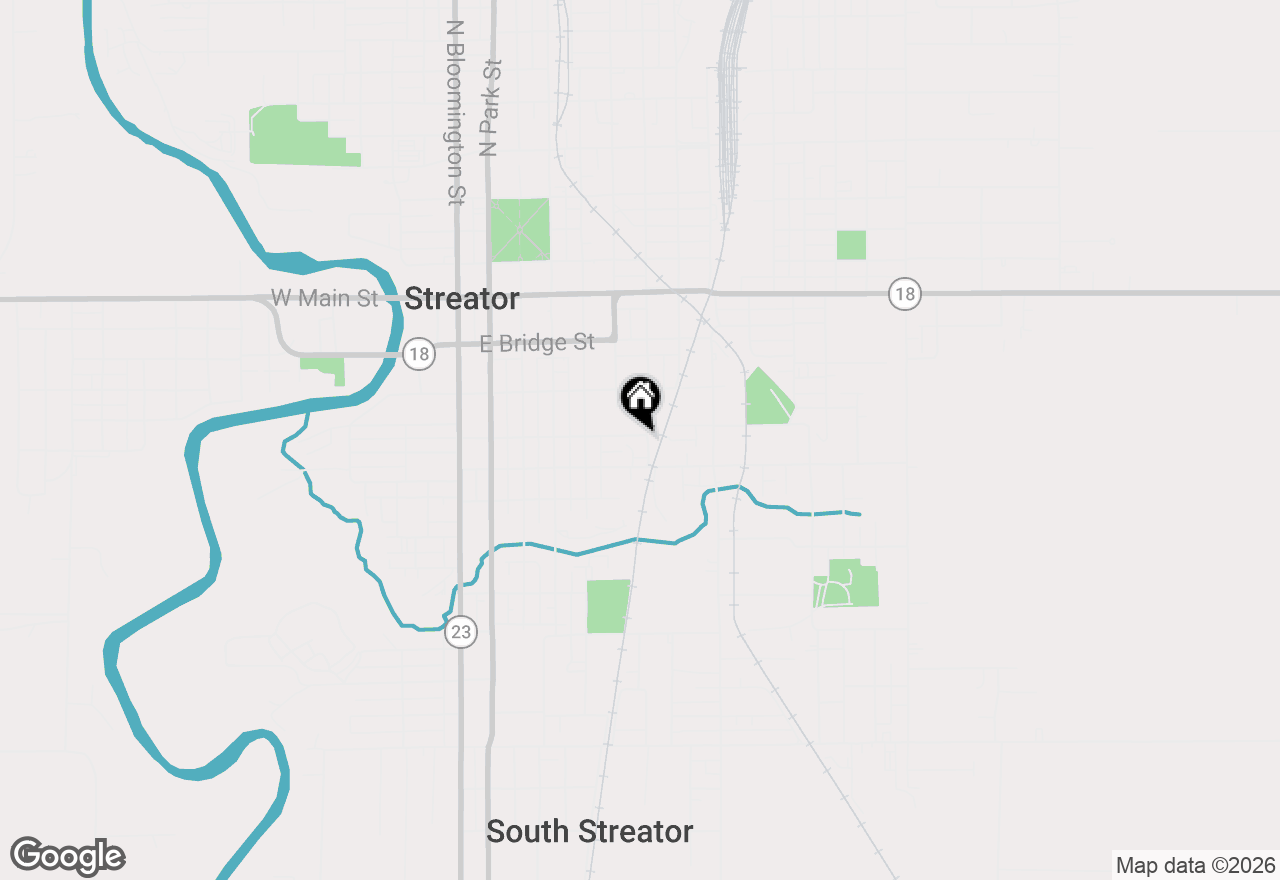 Map of 709 E Livingston Street, Streator, IL 61364