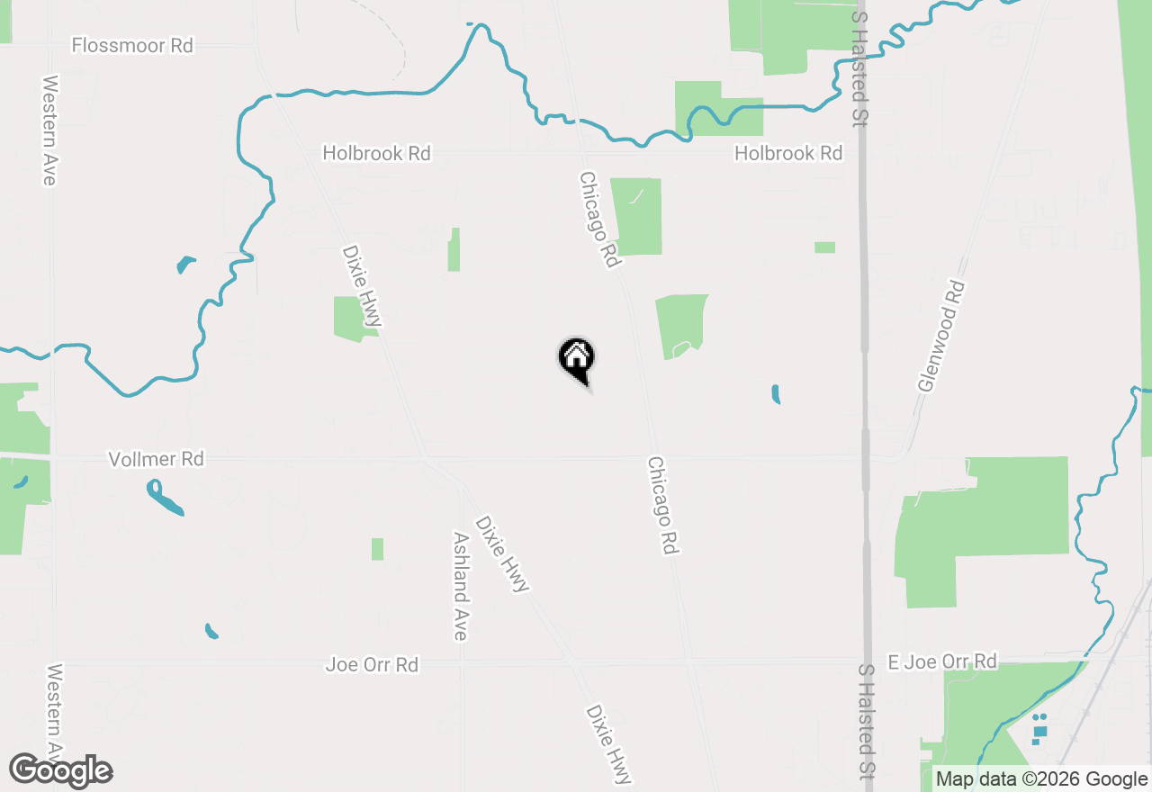 Map of 145 Grace Lane, Chicago Heights, IL 60411