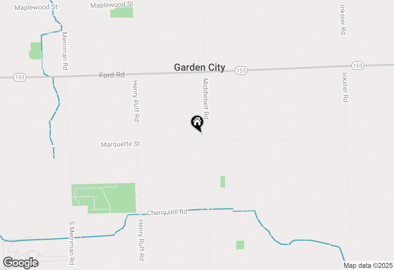 Map of 29471 Brown Court, Garden City, MI 48135