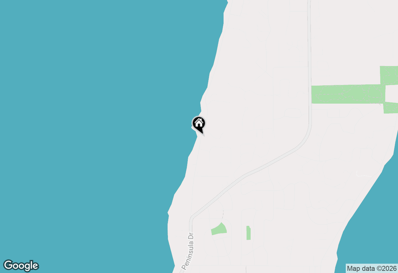 Map of 6525 Peninsula Drive, Traverse City, MI 49686