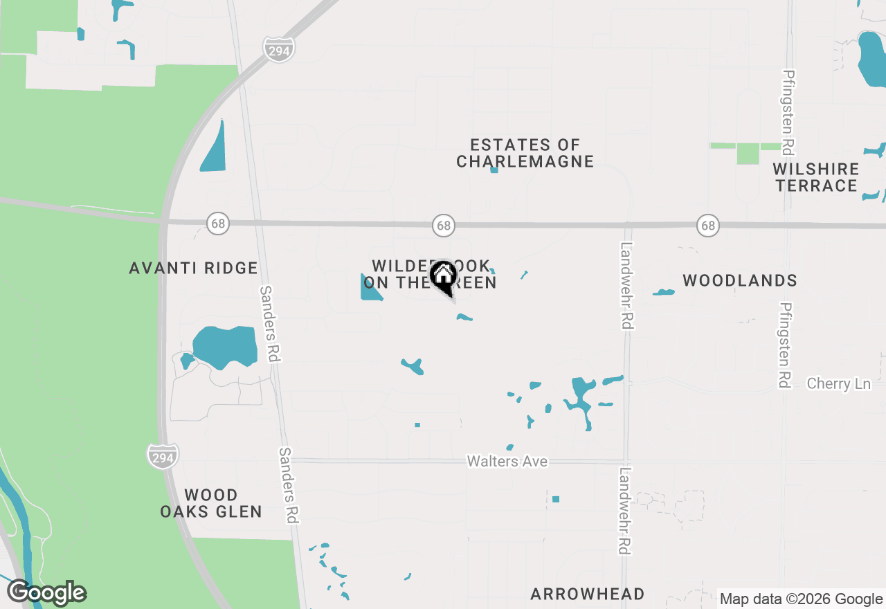 Map of 3627 Pebble Beach Road, Northbrook, IL 60062