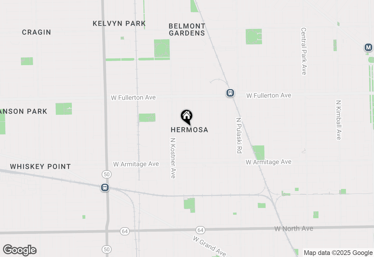 Map of 2200 N Kildare Avenue, Chicago, IL 60639