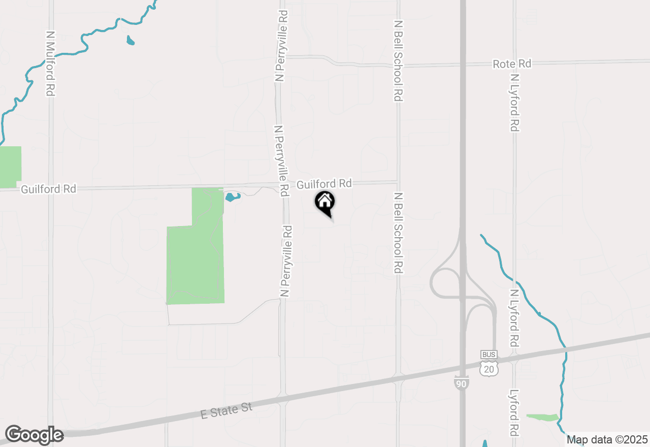 Map of 7182 Centennial Trail #24B, Rockford, IL 61107