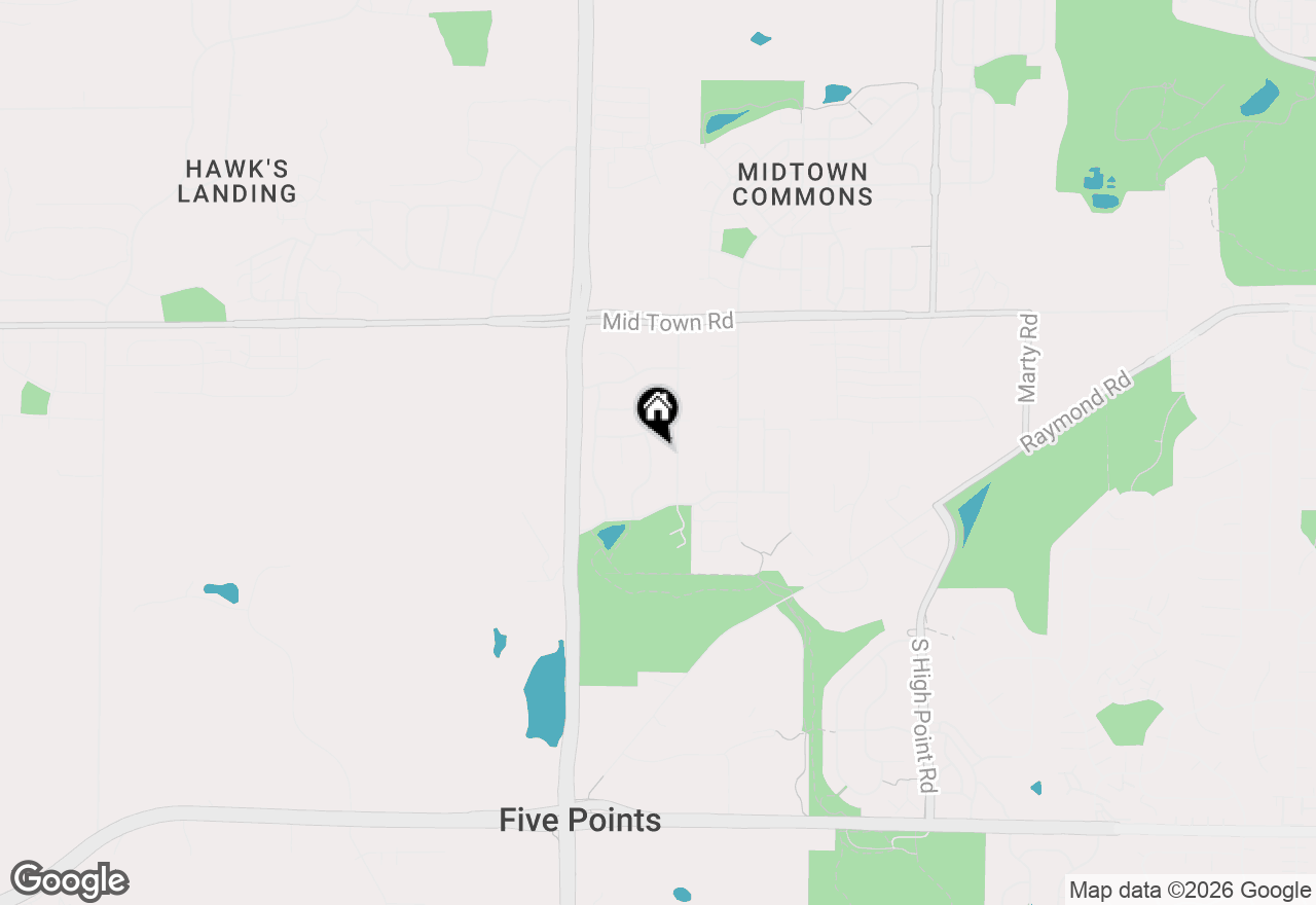 Map of 2313 Quartz Lane, Madison, WI 53719
