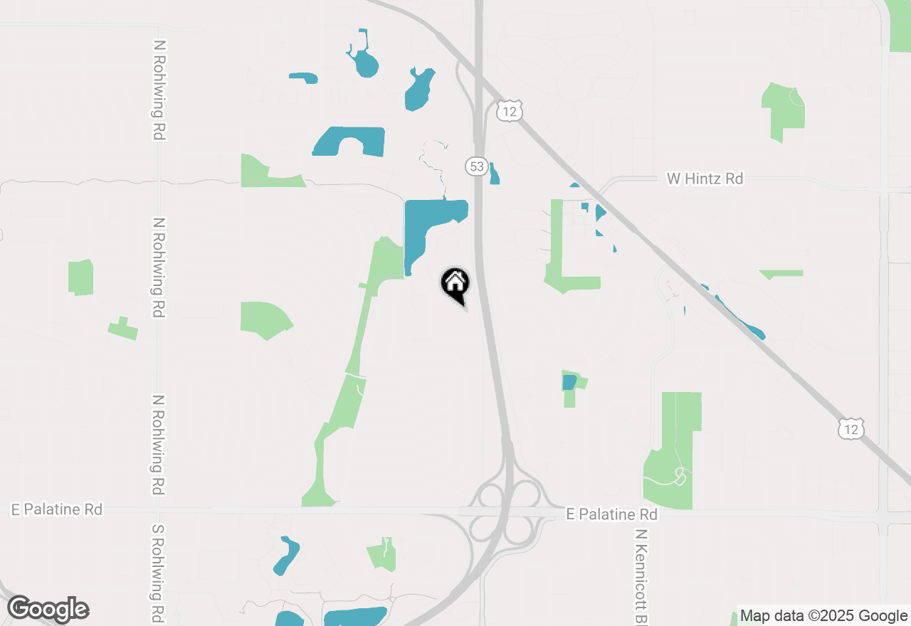 Map of 461 N Jonathan Drive #204, Palatine, IL 60074