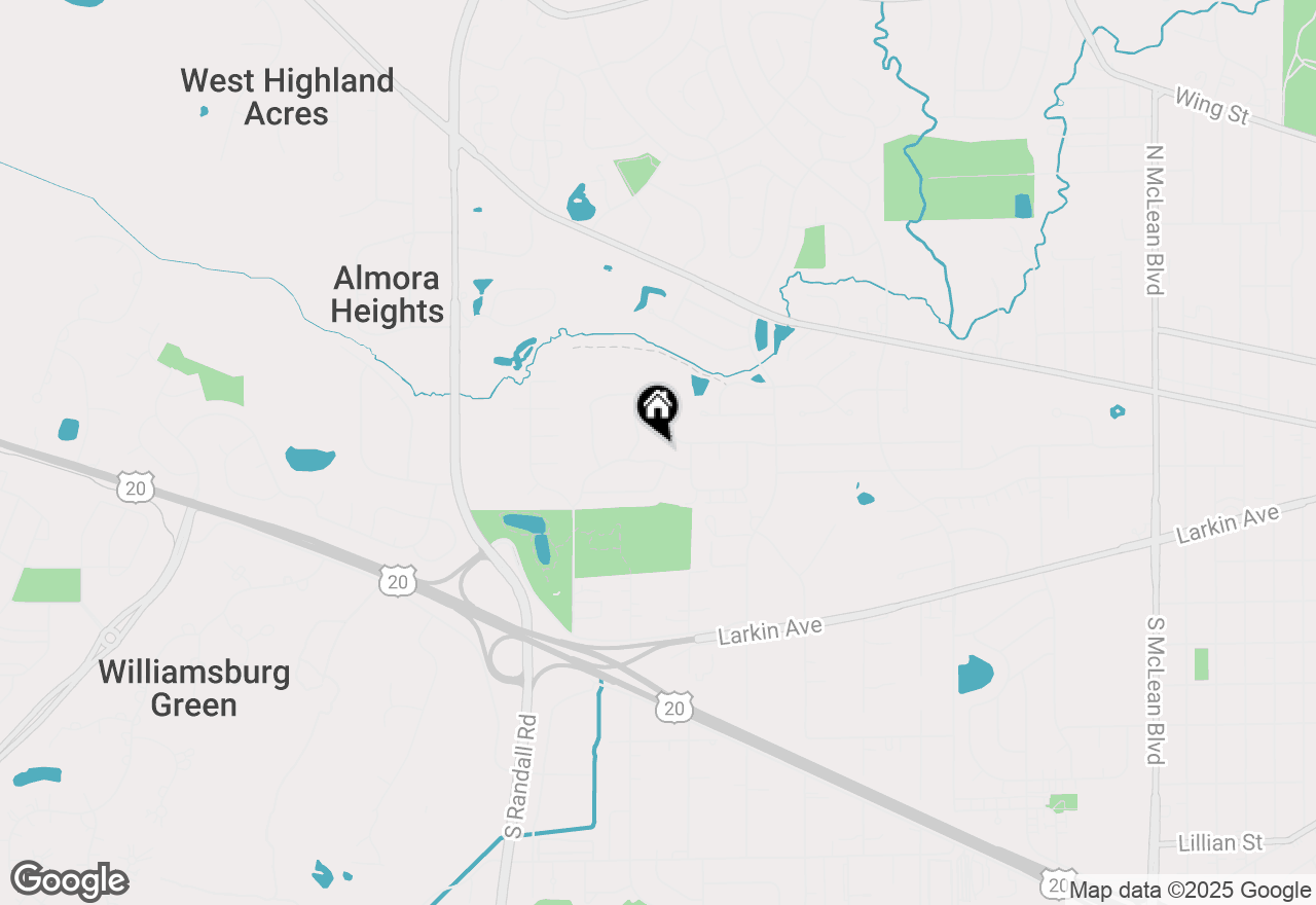 Map of 2250 Knollwood Drive, Elgin, IL 60123
