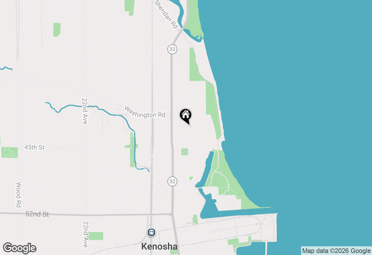 Map of 4212 7th Ave, Kenosha, WI 53140