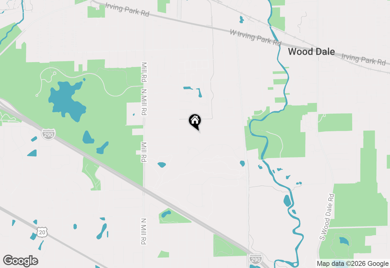 Map of 483 Forest Preserve Drive, Wood Dale, IL 60191