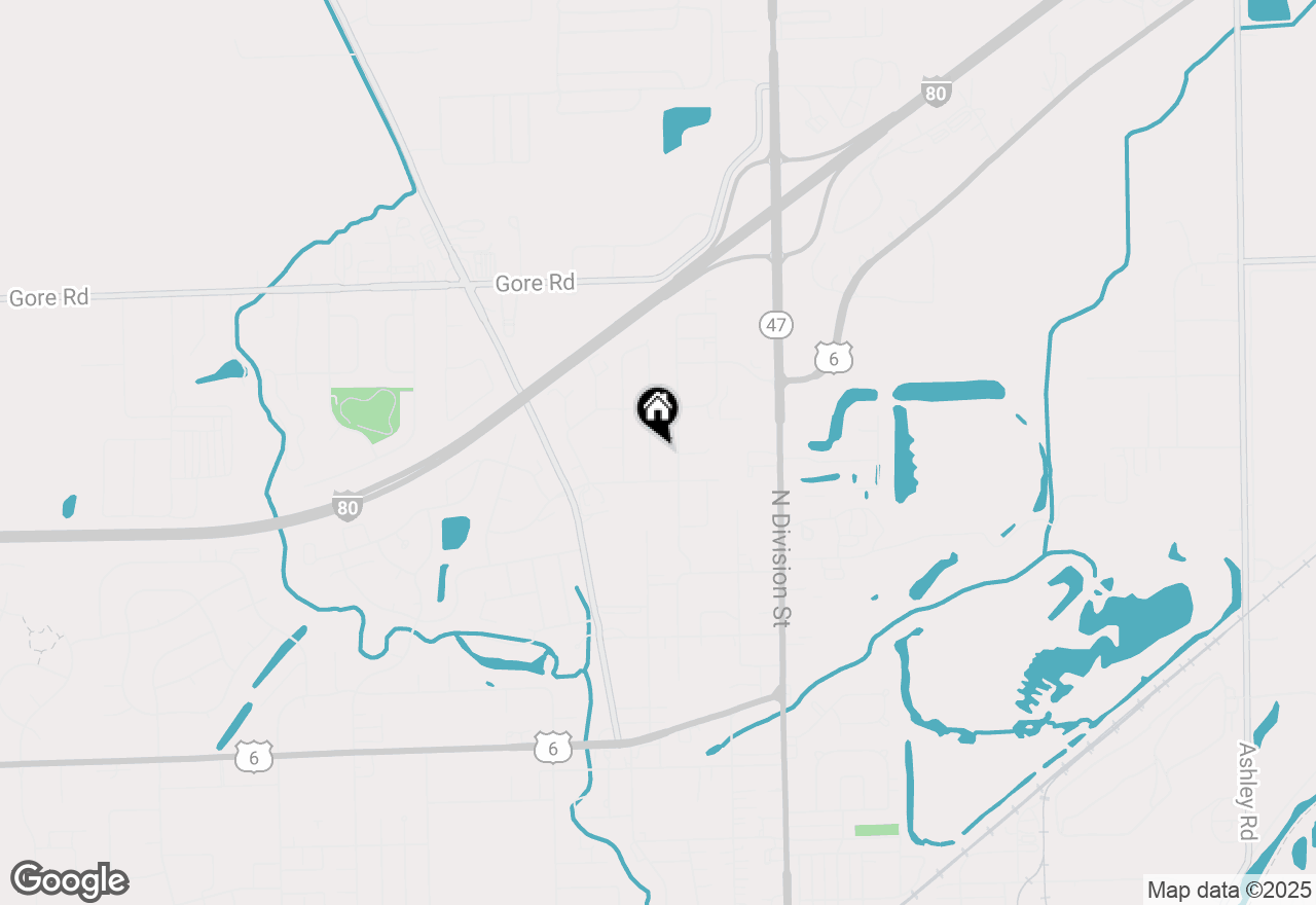 Map of 2277 Parklake Drive, Morris, IL 60450