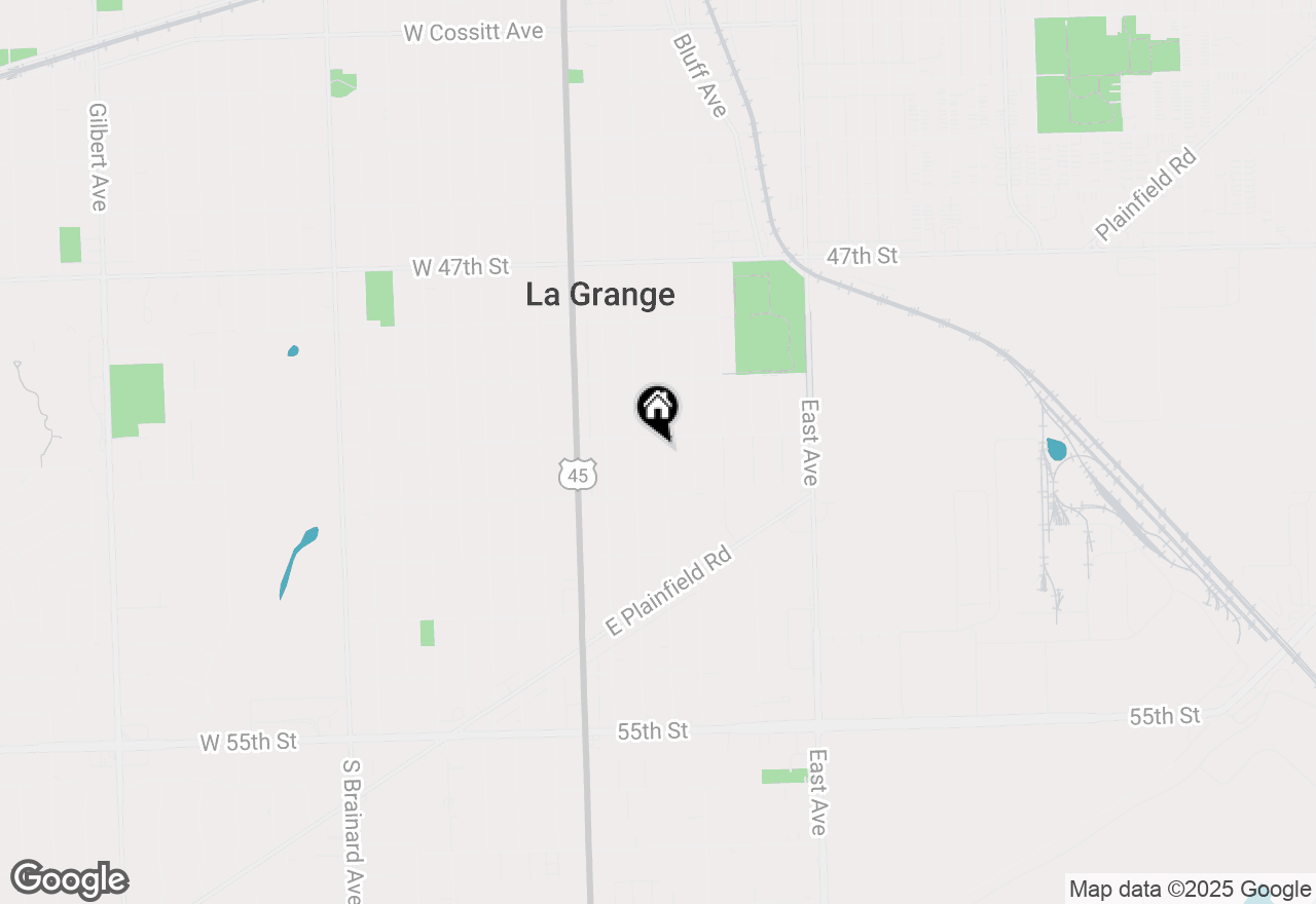 Map of 808 8th Avenue, La Grange, IL 60525