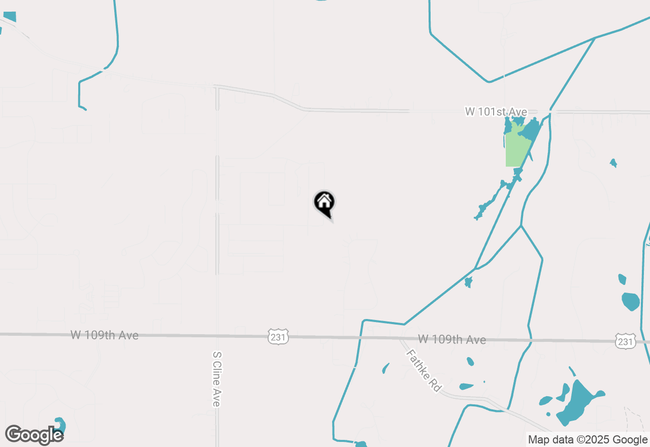 Map of 10681 Morse Place, Crown Point, IN 46373