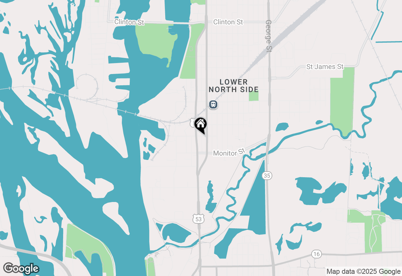 Map of 510 Car St, La Crosse, WI 54603