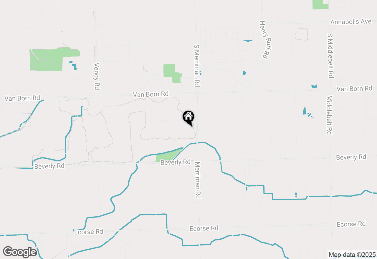 Map of 31497 Augusta Drive #73, Romulus, MI 48174