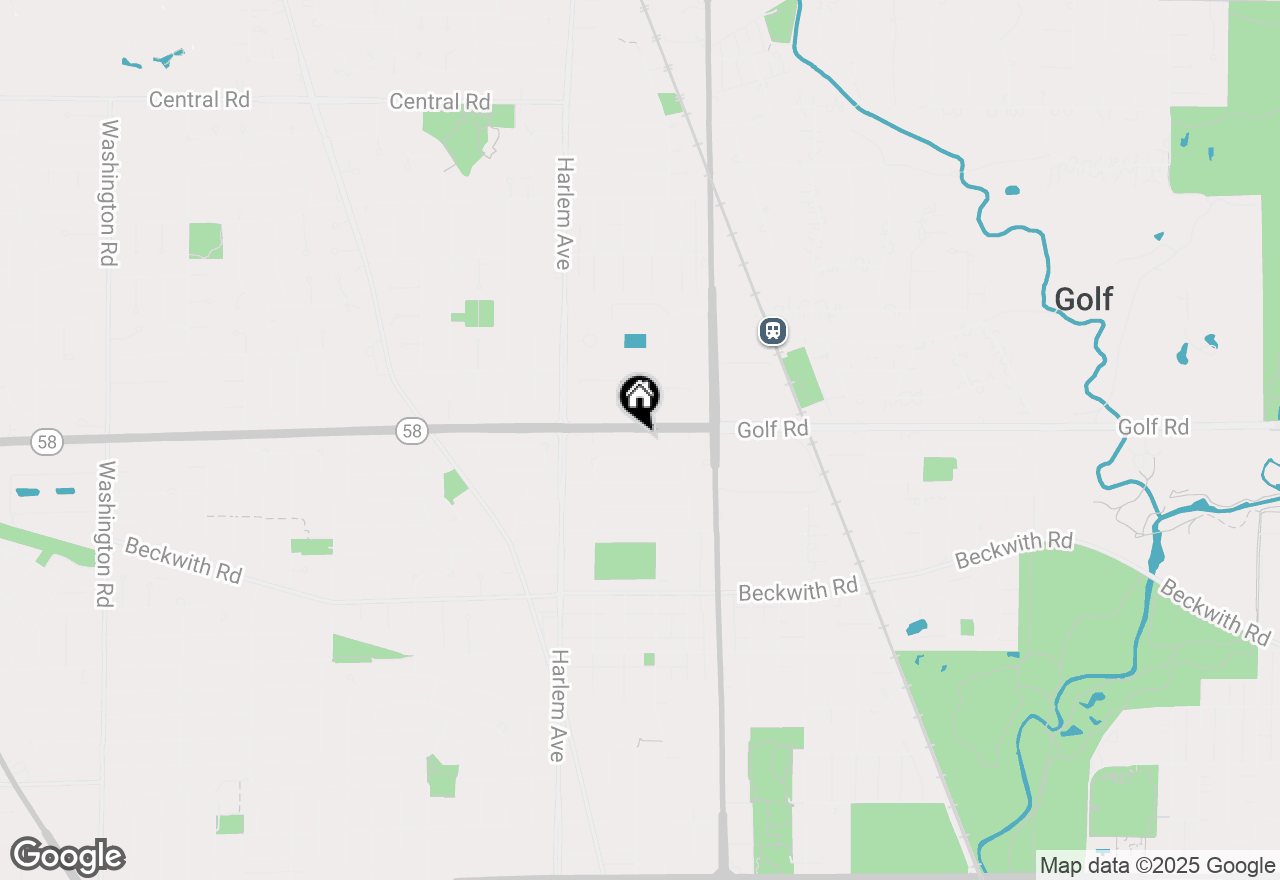 Map of 7039 Simpson Street, Morton Grove, IL 60053