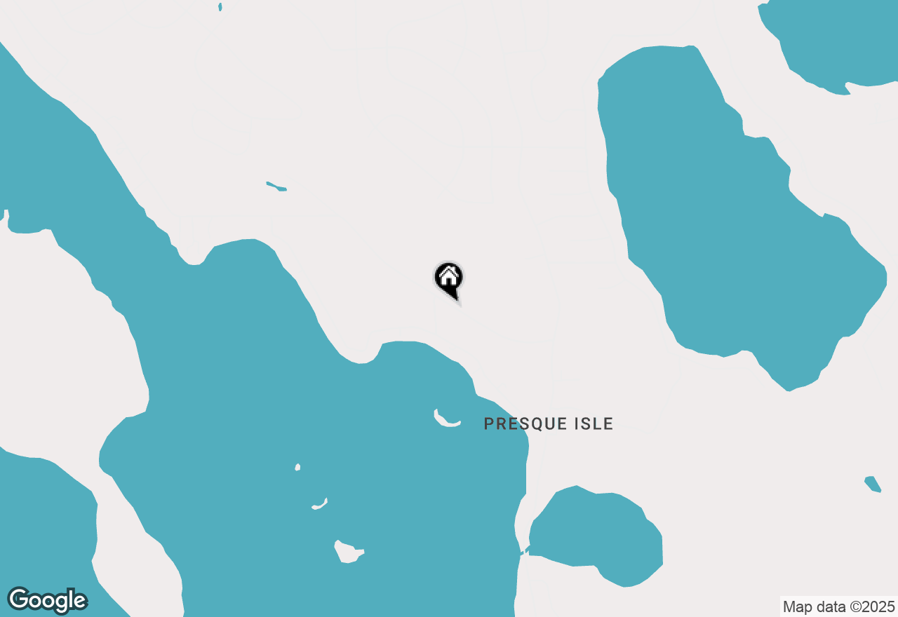 Map of 17937 Highland Pines Road, Presque Isle, MI 49777