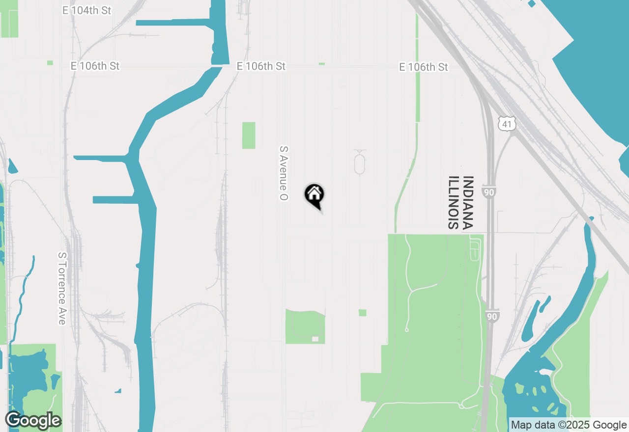 Map of 11121 S Avenue L, Chicago, IL 60617