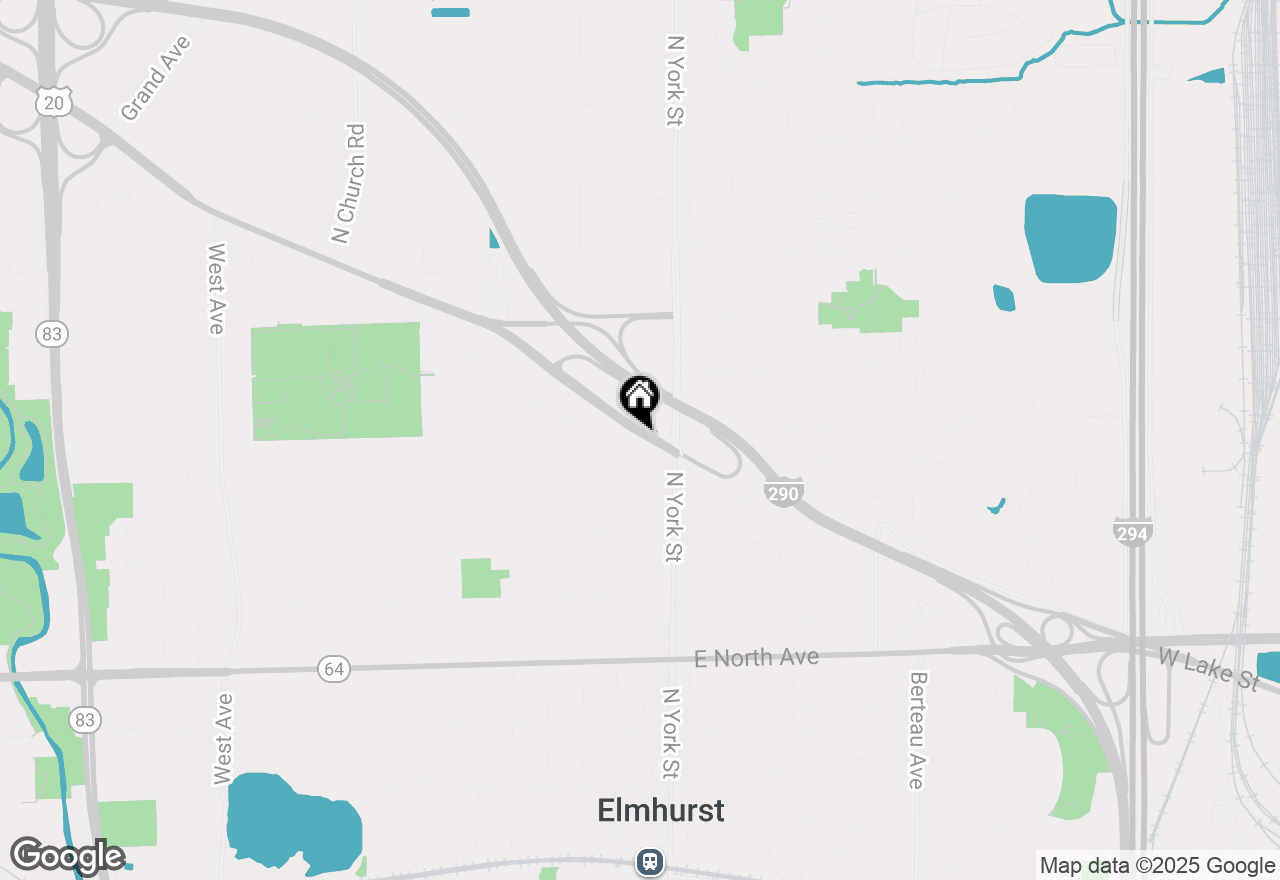 Map of 479 N Addison Avenue #B1, Elmhurst, IL 60126