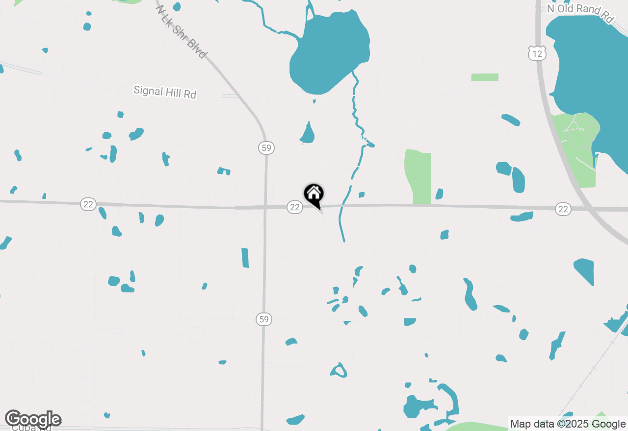Map of 220 Honey Lake Court, North Barrington, IL 60010