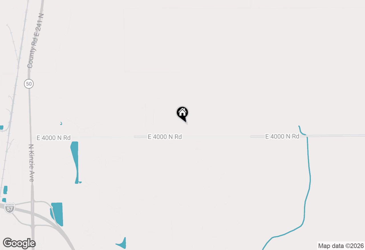 Map of 2218 Monarch Street, Bourbonnais, IL 60914