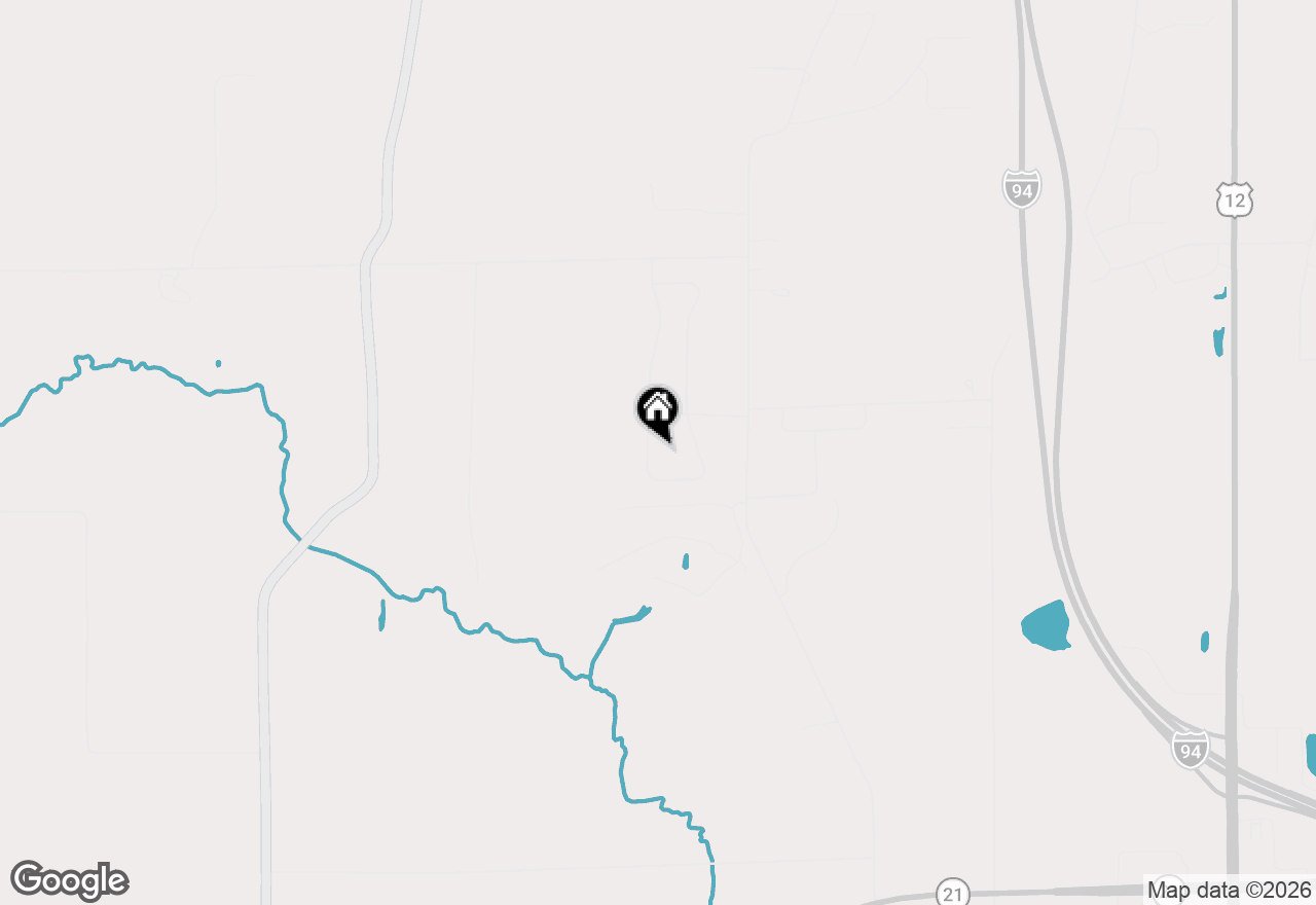 Map of 9865 Elkhorn Road, Tomah, WI 54660