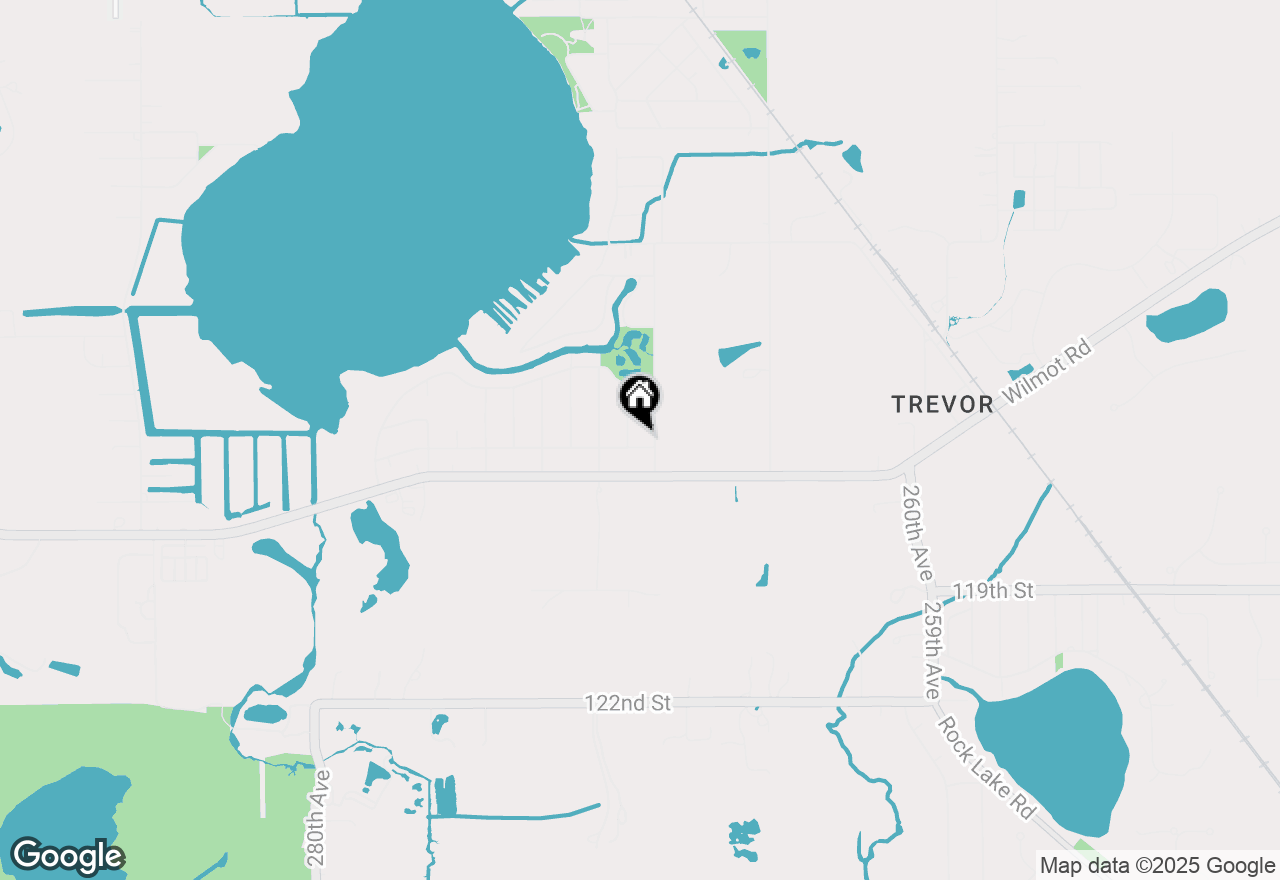 Map of 26816 115th St, Trevor, WI 53179