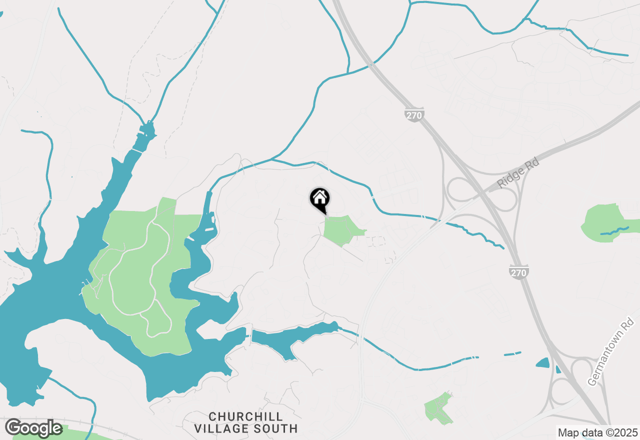 Map of 13305 Cloverdale Place, Germantown, MD 20874