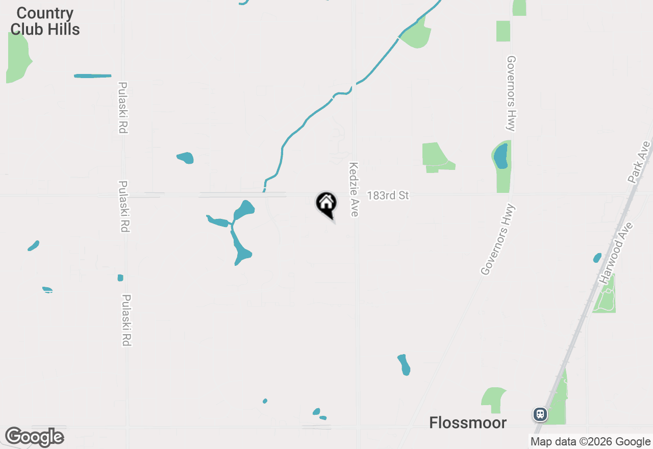 Map of 3237 184th Street #1A, Homewood, IL 60430