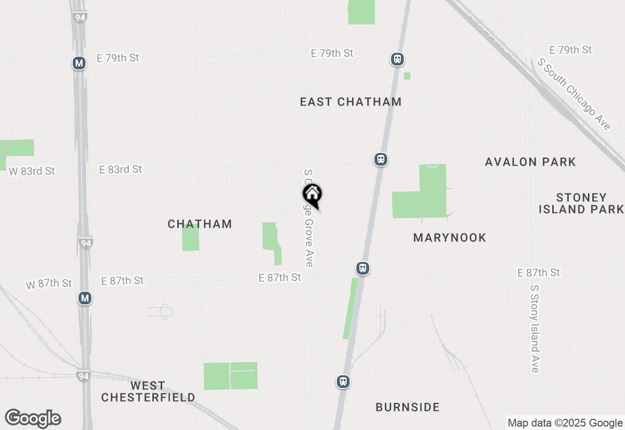 Map of 8455 S Cottage Grove Avenue, Chicago, IL 60619