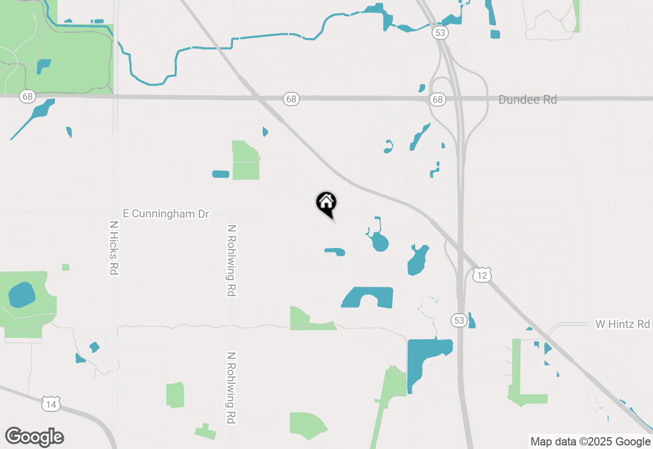 Map of 1149 N Cardinal Drive, Palatine, IL 60074